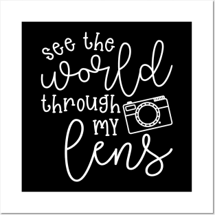 See The World Through My Lens Camera Photography Posters and Art